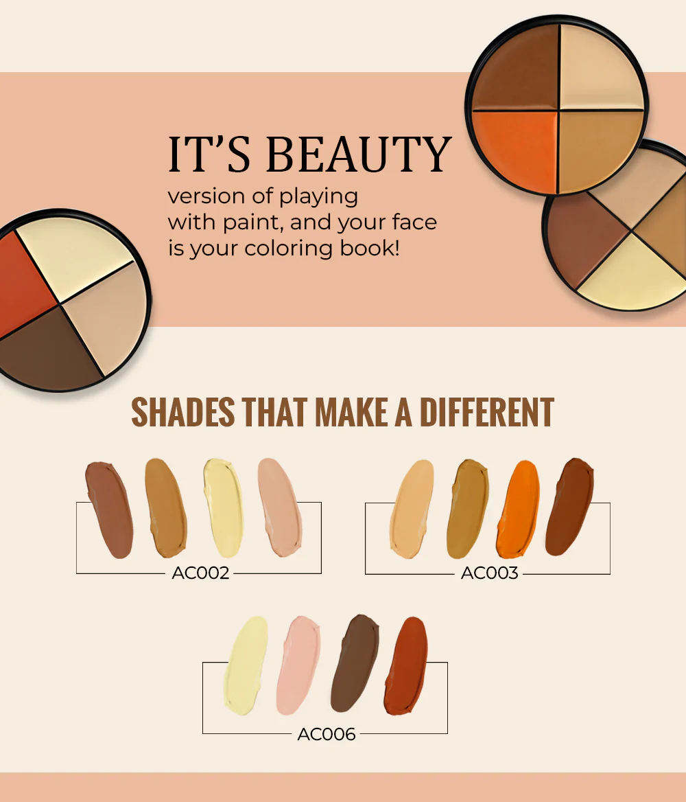 Forever52 4-Tone Concealer Palette