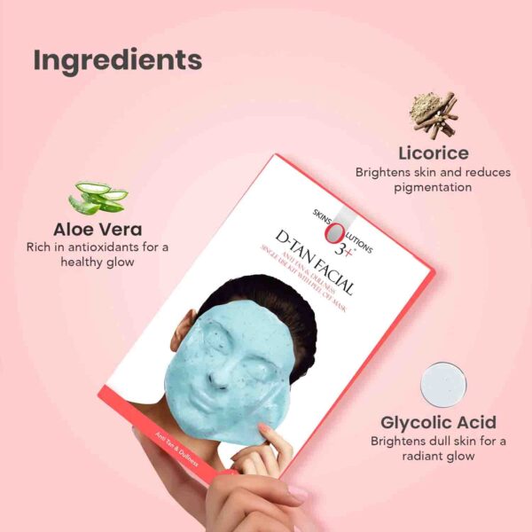 O3+ D Tan Facial kit