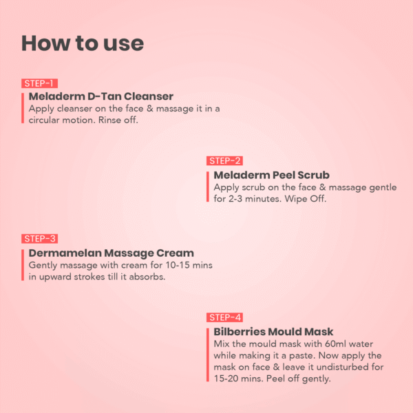 O3+ D Tan Facial kit