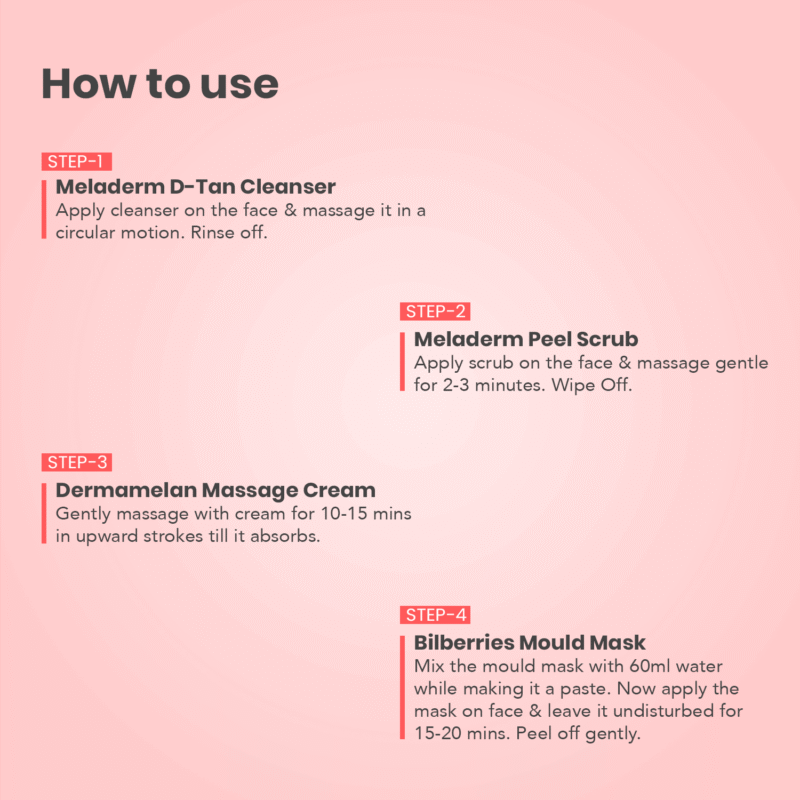 O3+ D Tan Facial kit