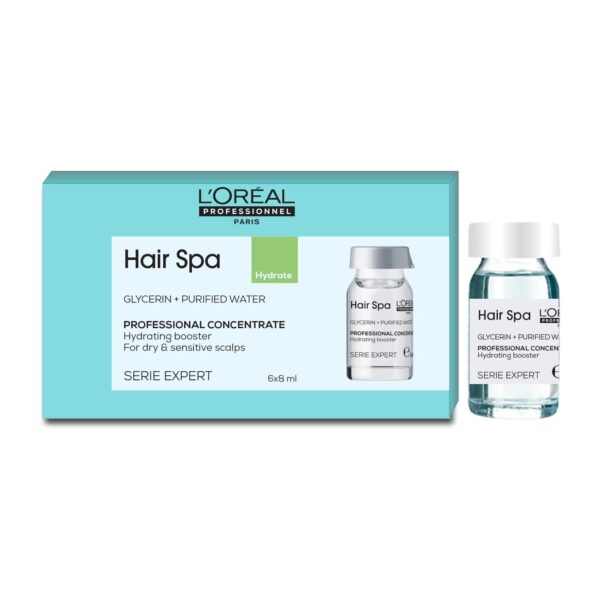 LOreal Professionnel Hair Spa Hydrating Concentrate 6X8ml