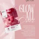 GloWhite Herbals Bridal Glow 6-Step Hydra Facial Kit | Instant Brightening Formula