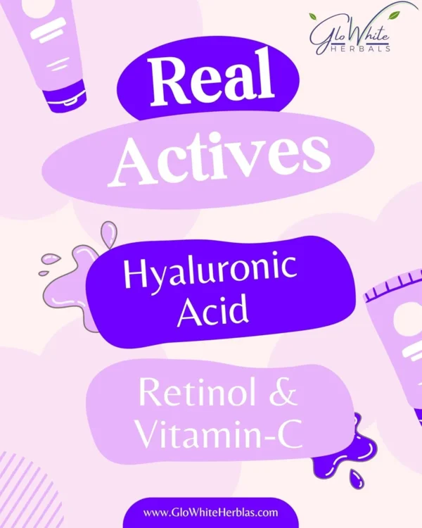 GloWhite Herbals Anti-Aging 6-Step Hydra Facial Kit | Firming & Wrinkle Care