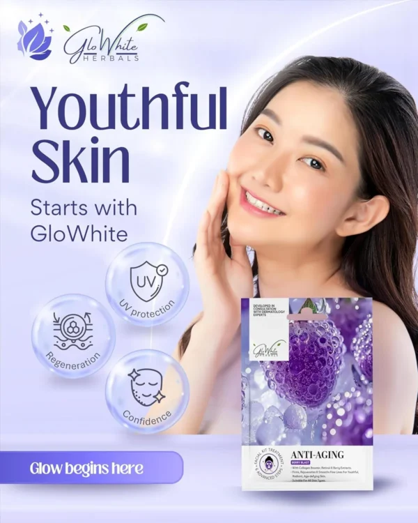 GloWhite Herbals Anti-Aging 6-Step Hydra Facial Kit | Firming & Wrinkle Care