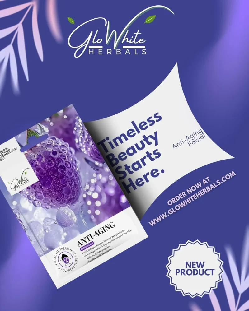 GloWhite Herbals Anti-Aging 6-Step Hydra Facial Kit | Firming & Wrinkle Care GloWhite Herbals Anti-Aging 6-Step Hydra Facial Kit | Firming & Wrinkle Care