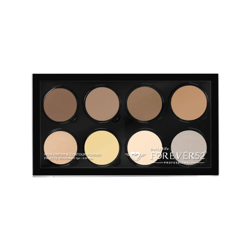 Forever52 8 Color Highlighter Contour Powder Pro Define & Conceal - FHC001
