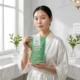 GloWhite Korean Glass Skin Algae Mask | Brightening Face Mask