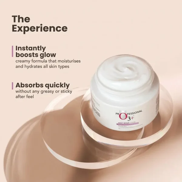 O3+ Night Repair Cream for Smoother & Radiant Skin