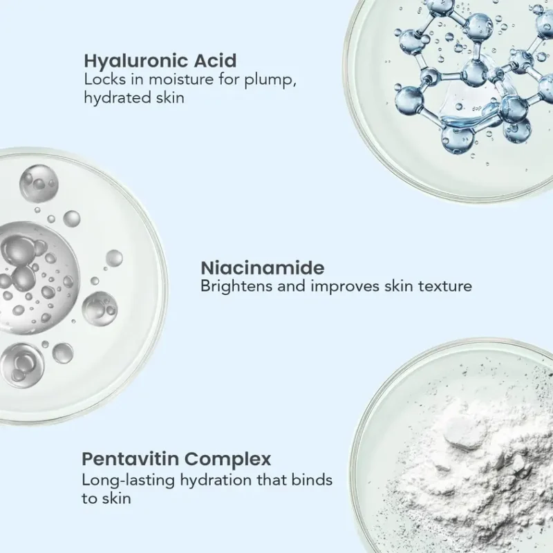 O3+ Hydrating Mask | Hyaluronic Acid Face Mask for Deep Moisture & Glow