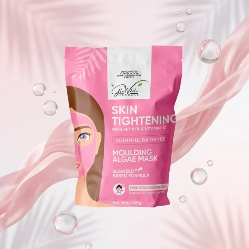 Korean Skin Tightening Rubber Mask – Retinol, Vitamin C & Seaweed