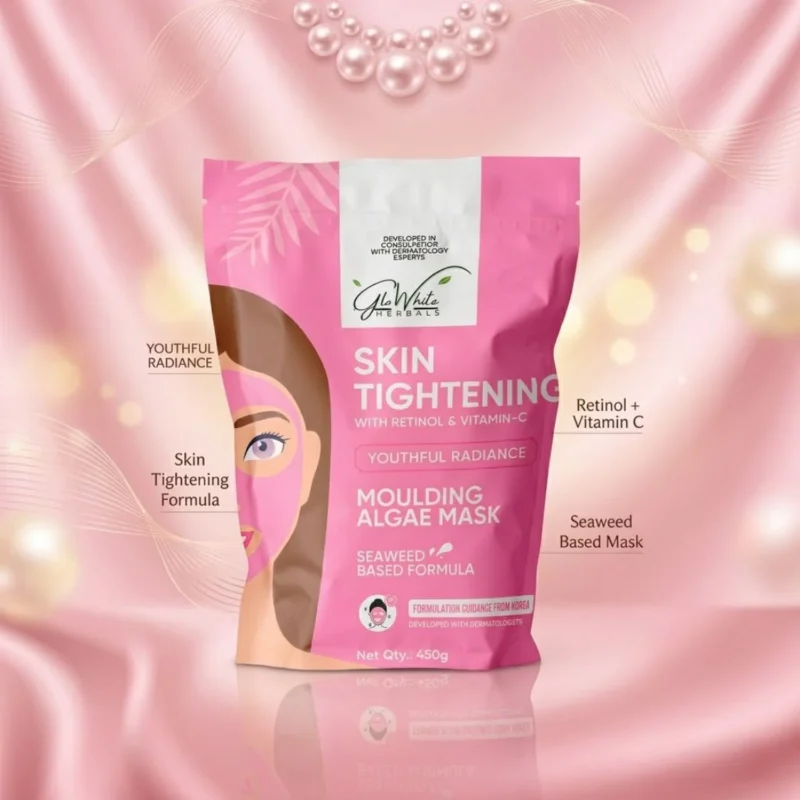 Korean Skin Tightening Rubber Mask – Retinol, Vitamin C & Seaweed