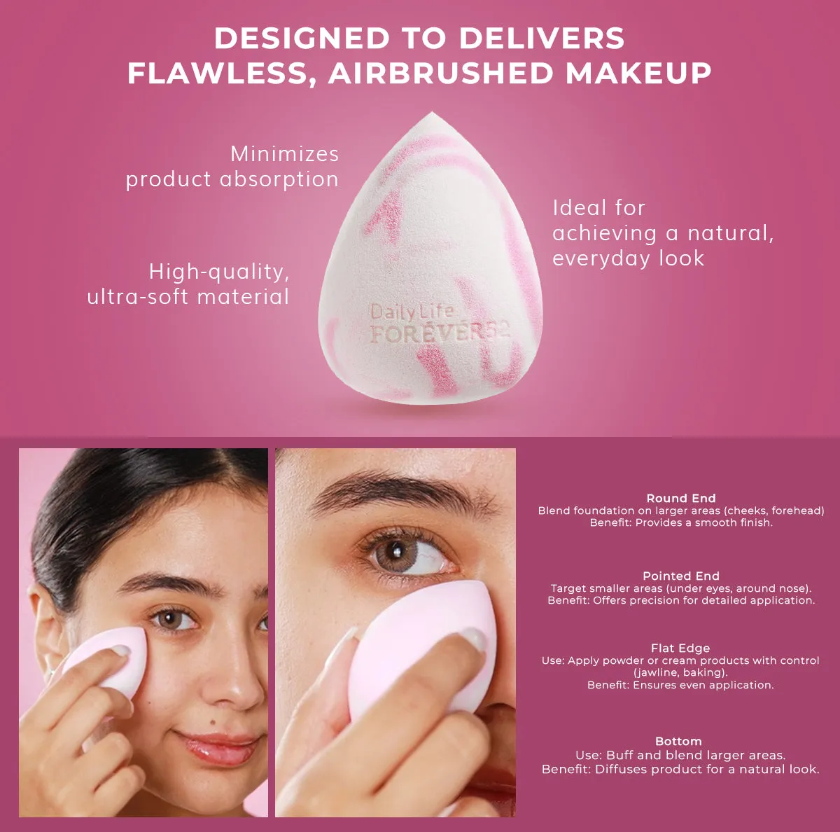 Forever52 Skin-Like Blended Sponge Tear Drop - MSP001