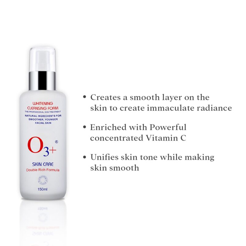 O3+ Whitening Cleansing Foam (150ml) O3+ Whitening Cleansing Foam (150ml)