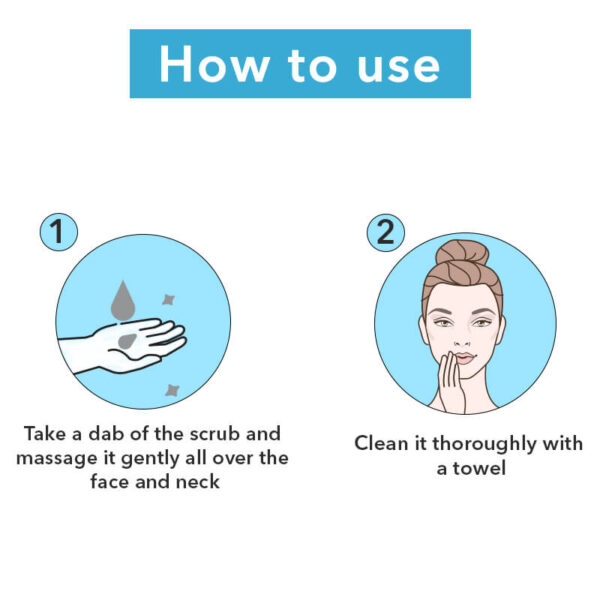 O3+ Milk Scrub | Deep Cleansing Face Scrub for Smooth & Glowing Skin