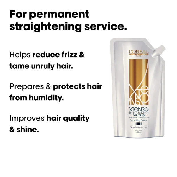 Loreal X-Tenso Resistant Hair 125ml combo (cream + neutralizer)